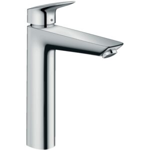 Baterie înaltă pentru lavoar Hansgrohe Logis 190, fără ventil, crom