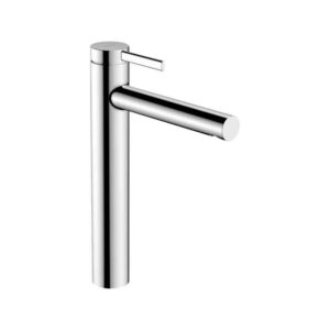 Baterie înaltă pentru lavoar Hansgrohe Zesis S 230 CoolStart, cu ventil Pop-Up, crom