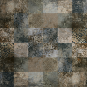 Gresie porțelanată rectificată Underground Decor Brown 60x120 cm