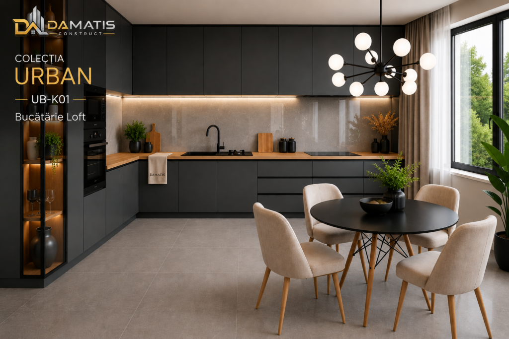UB-K01 – Bucătărie Loft